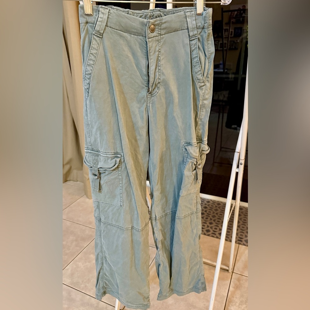 American Eagle Outfitters Cargo Pants in Sage